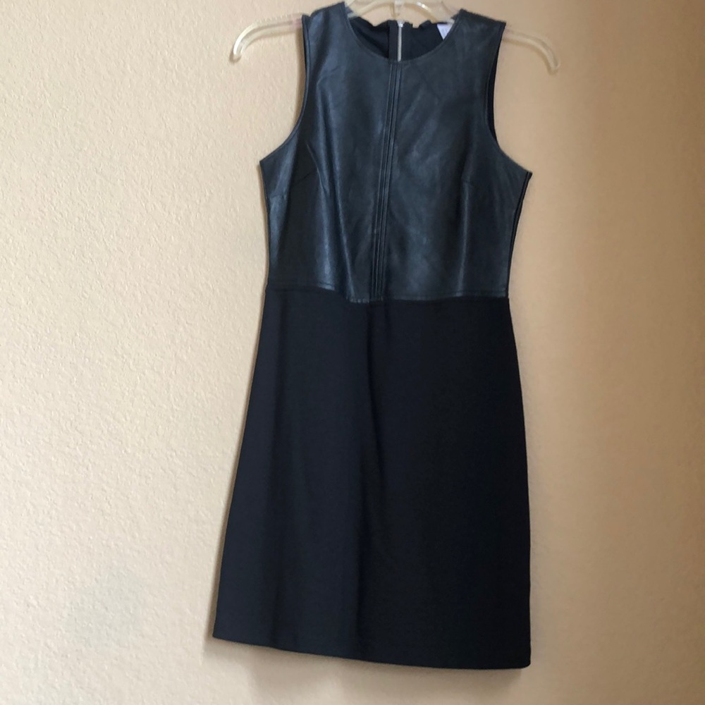 Black mini dress